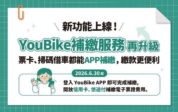 桃園YouBikeAPP補繳款服務再升級 線上繳更便利 | ETtoday地方新聞 | ETtoday新聞雲