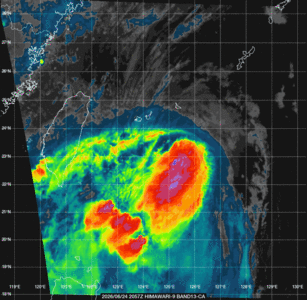 強對流來了！　米克拉颱風甩雨擴全台