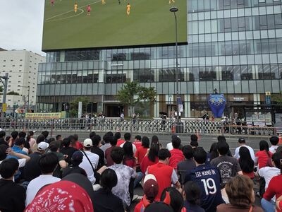 韓國輸南非　光化門3萬球迷落淚：特地請假來、感覺沒戰術