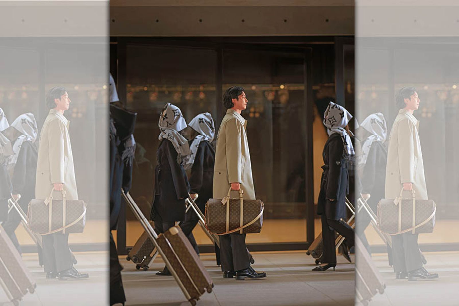 全智賢和孔劉演出《日常即旅程Everyday Is a Journey》。（路易威登提供）