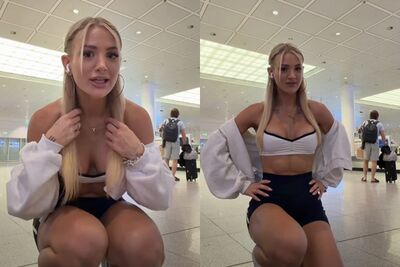 女網紅穿運動裝搭機被拒!空服員:妳看起來像是裸體