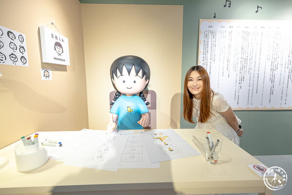 ▲▼櫻桃小丸子原作40週年特展。（圖／桃桃`s旅人手札授權提供）