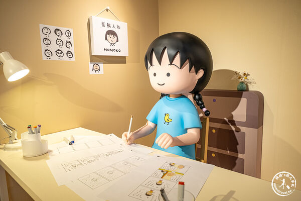 ▲▼櫻桃小丸子原作40週年特展。（圖／桃桃`s旅人手札授權提供）