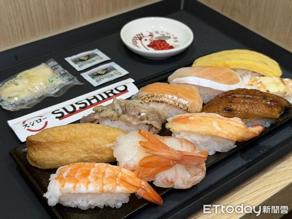 ▲立食區以木質調創造溫馨感。（圖／壽司郎提供）