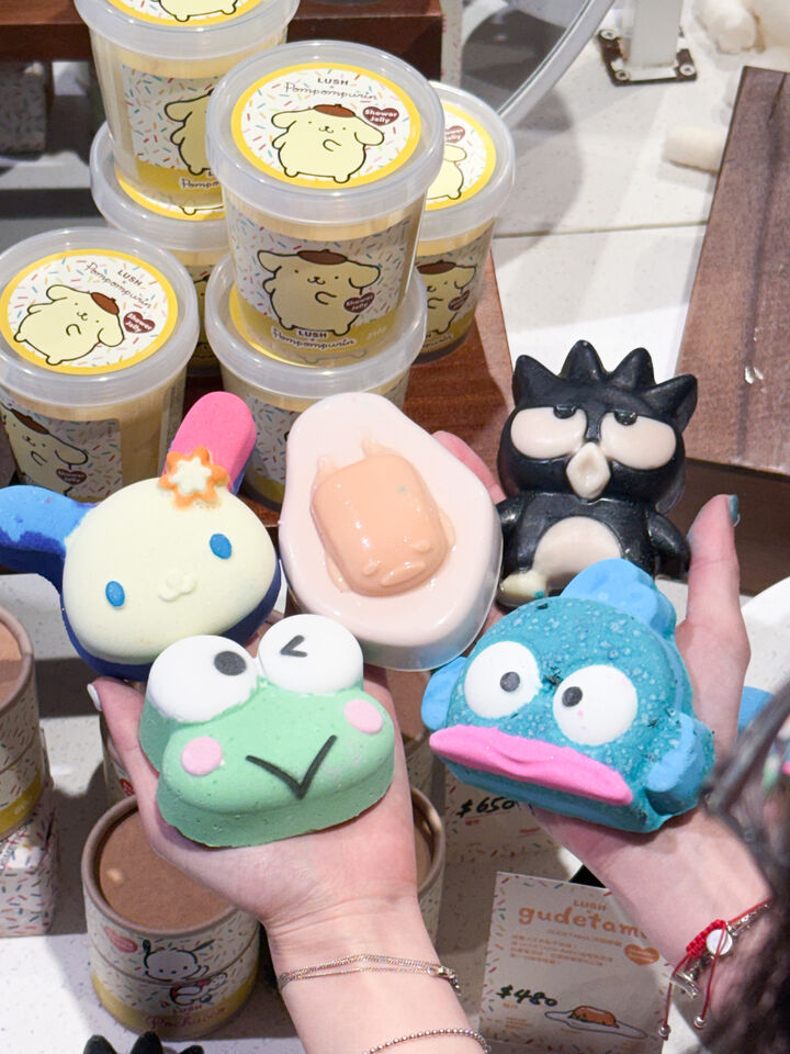 ▲LUSH,布丁狗,ANESSA,安耐曬,Cetaphil,舒特膚,保養,美妝。（圖／品牌提供、記者李薇攝）