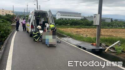 彰化男疑「站鐵軌上拍照」!區間快來不及煞 他噴飛水溝送醫亡