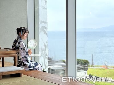 漂浮海上的景觀咖啡廳、茶館在基隆 坐榻榻米還能免費租浴衣拍照
