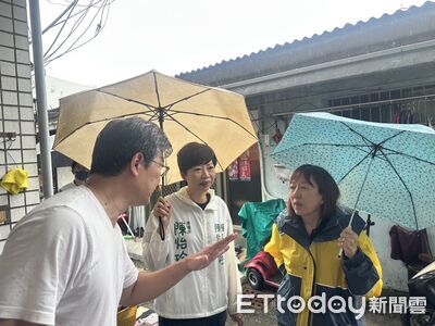 台南北區鐵道沿線連3年逢雨就淹　陳亭妃要求天候轉穩立即搶修