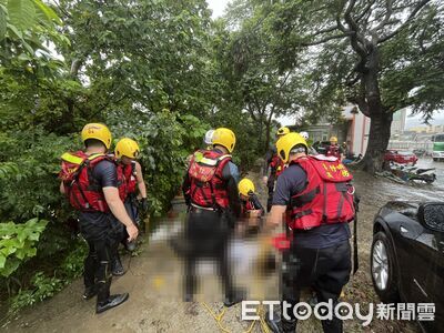 快訊/新竹縣嚴重淹水釀「1死1失聯」! 女受困車內滅頂亡