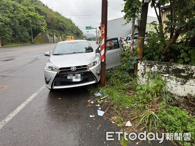 快訊/新北前義消開車中「身體不適昏迷」自撞燈桿 送醫不治