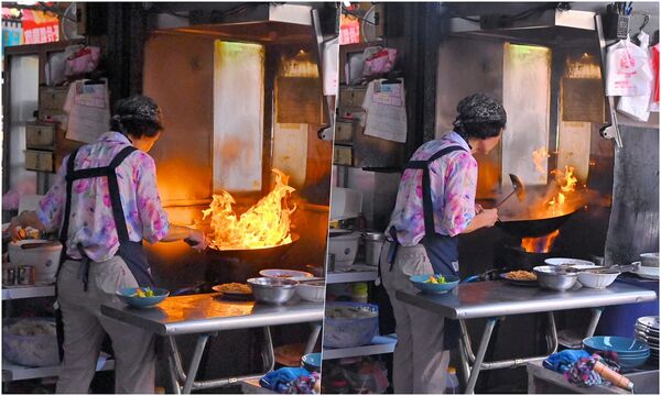 ▲▼福昇小食鱔魚意麵。（圖／橘子狗愛吃糖授權提供）