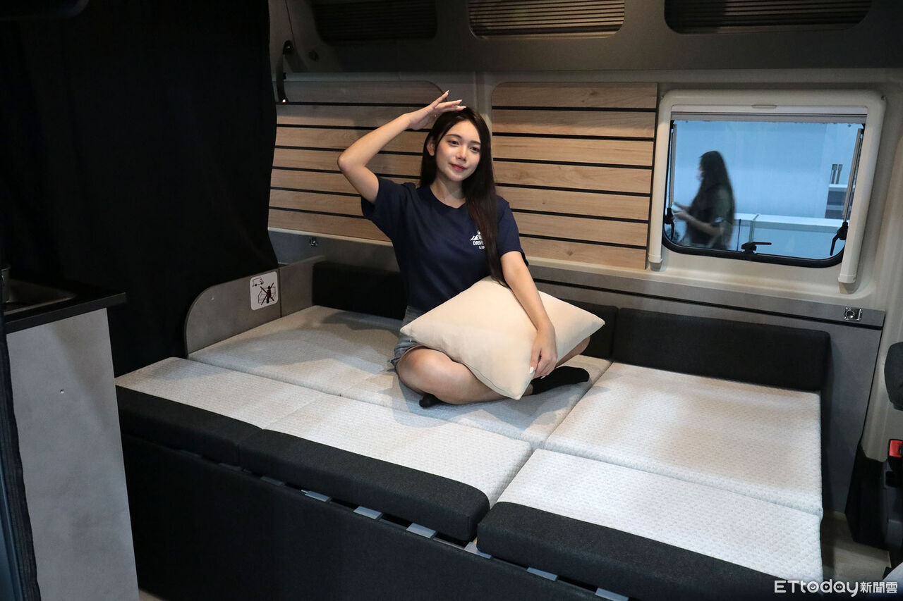 ▲358萬起！歐馬「最新5.4米露營車」台中亮相　魔術空間格局由你決定。（圖／記者張慶輝攝）