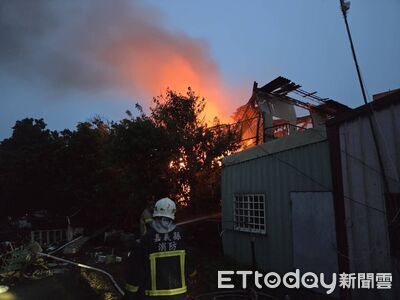 快訊／嘉縣清晨住宅大火　屋內發現1遺體