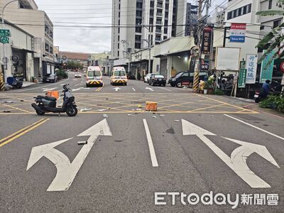 外送員「路口減速」仍被貨車撞飛！搶救6hrs不治　貨車駕駛送辦