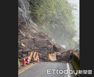 南澳宜57線坍方！金洋部落聯外道路中斷畫面曝　260戶停電