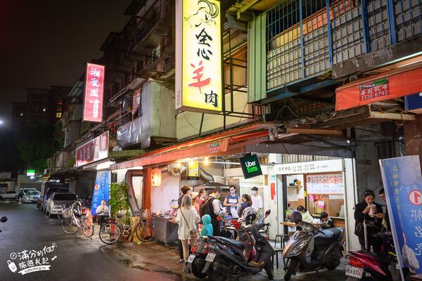 ▲▼南機場夜市排隊美食。（圖／滿分的旅遊札記授權提供）