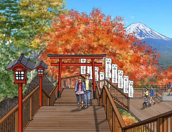 ▲▼河口湖富士山全景纜車新景點將開放。（圖／富士急行提供）