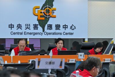 萬里溪堰塞湖紅色警戒　張惇涵7點指示：落實撤離、確認廣播正常
