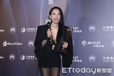 金曲獎/蔡依林奪3獎不忍了!當大贏家豁出去嗨喊:要喝很多杯