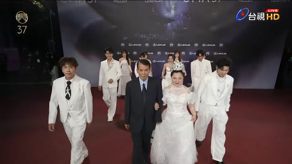 ▲白冰冰。（圖／翻攝自YouTube／GMA 金曲獎頒獎典禮暨國際音樂節 Golden Melody Awards & Festival）