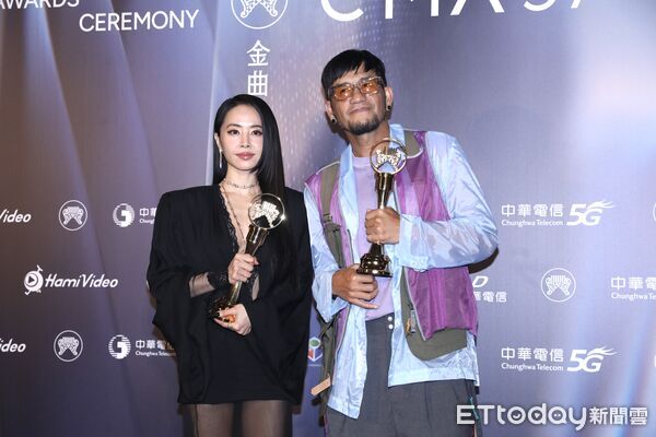 ▲▼ JOLIN&nbsp;蔡依林。最佳華語女歌手獎。張震嶽。最佳華語男歌手獎。第37屆金曲獎得獎感言     。（圖／記者劉耿豪攝）