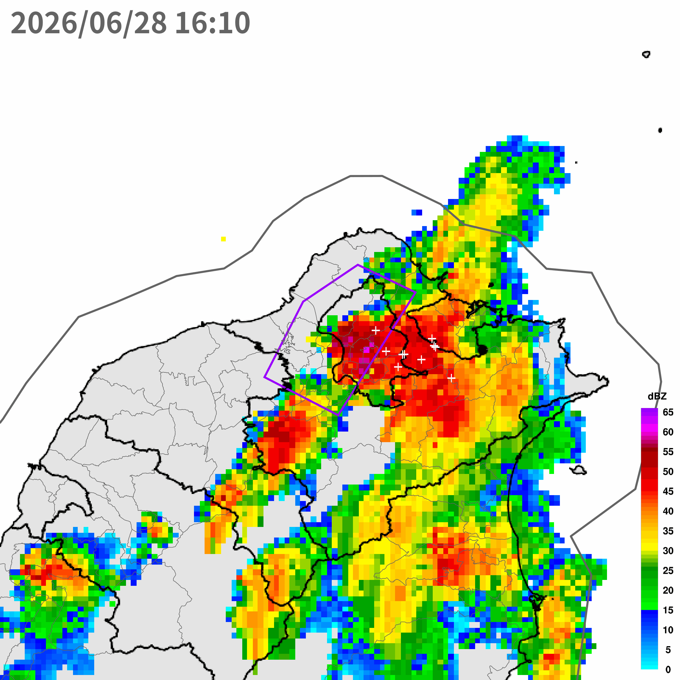 ▲▼北北桃大雷雨。（圖／氣象署）
