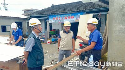 台南做工行善團修繕弱勢住宅　跨工會接力打造安心家園