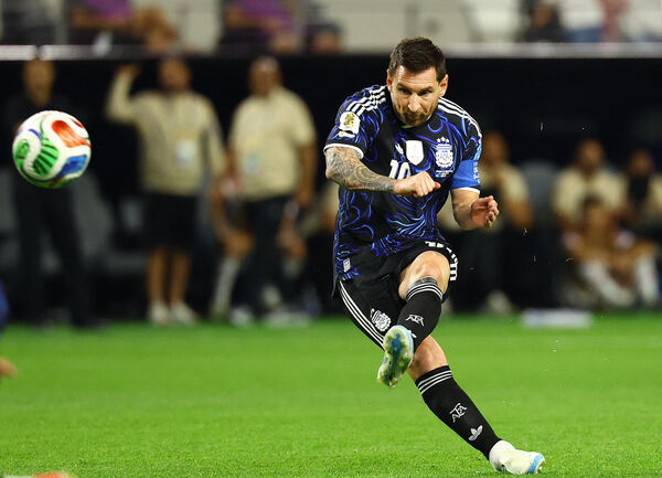 ▲阿根廷隊長梅西（Lionel Messi）。（圖／路透社）