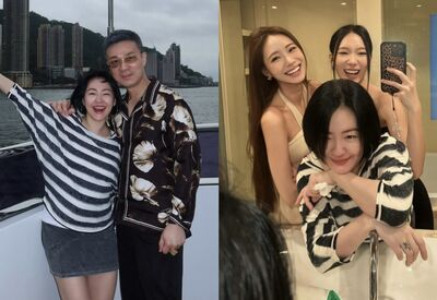 小S一家四口香港被捕獲!許雅鈞滿頭白髮意外成焦點 她親曝真相