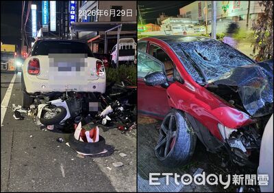 快訊/高雄男駕駛突失控撞向路邊 2機車騎士被波及慘死