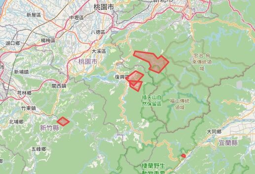 ▲▼山區暴雨災防告警。（圖／氣象署提供）