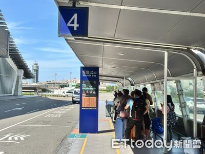 桃機管制區外「航廈電車」明起停駛 24小時巴士免費接駁