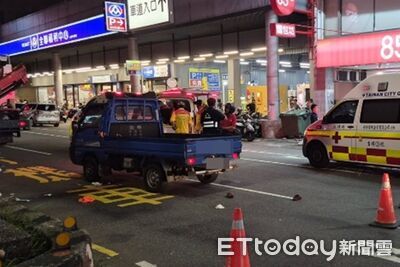 台南晚間嚴重車禍!女騎士「遭捲入車底」無呼吸心跳搶救中