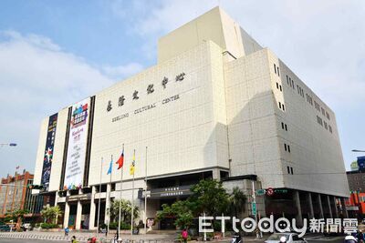 基隆文化中心外牆播簡體字幕影片 市府:廠商作業疏失全面檢討