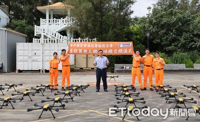 海巡艦隊分署驗收45組無人機訓練機 打造海空一體巡防戰力