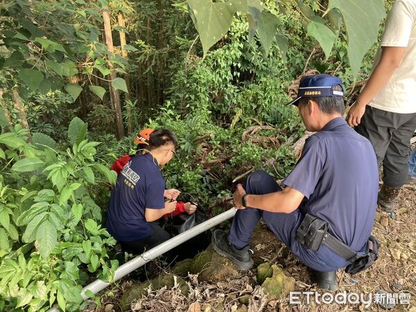 ▲嘉義31歲男獨自入山找山豬，不幸失足墜落百米深谷，頭部重創身亡。（圖／記者翁伊森翻攝）
