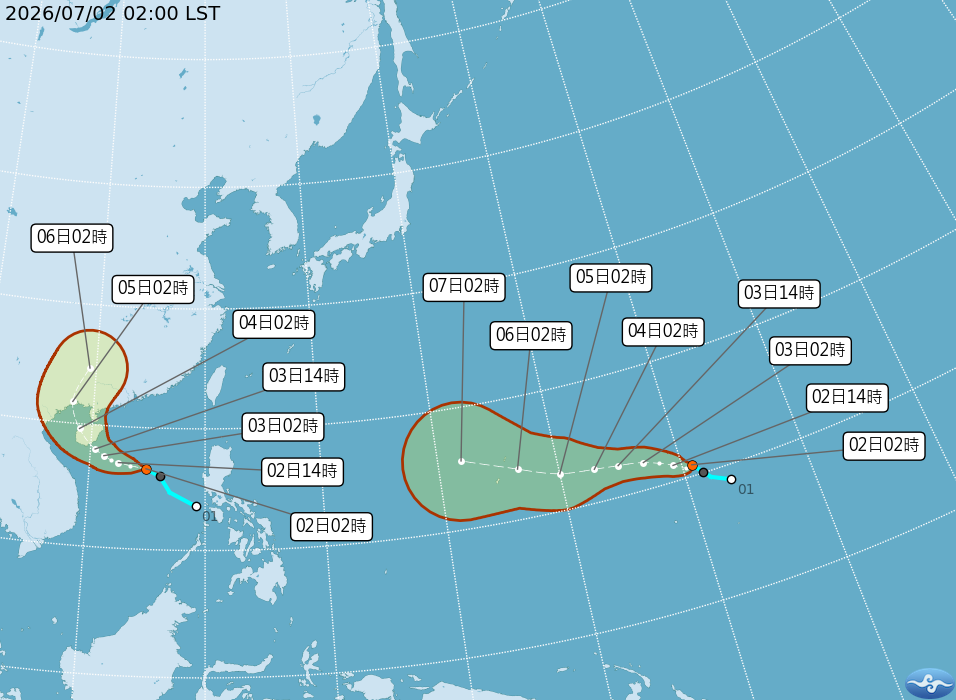 雙颱將生成! 可能變「強颱」下週接近台灣 | ETtoday生活新聞 | ETtoday新聞雲