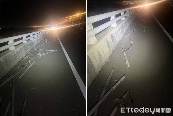 快訊/彰化台61線凌晨「鐵管掉滿地」! 6車中招輾過受損 | ETtoday社會新聞 | ETtoday新聞雲