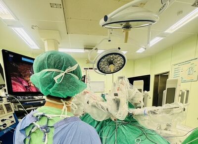 林口長庚導入Hugo機械手臂 助胃癌患者快速復原