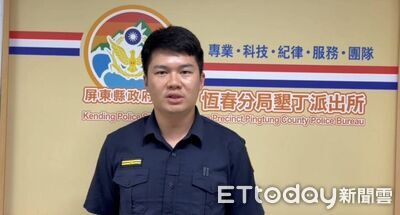 66歲無照男拒檢逃逸棄車落跑　恆春警追捕依法開罰