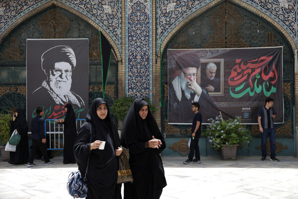 ▲▼伊朗前最高領袖哈米尼（Ali Khamenei）的國葬儀式預計於7月4日舉行。（圖／路透）