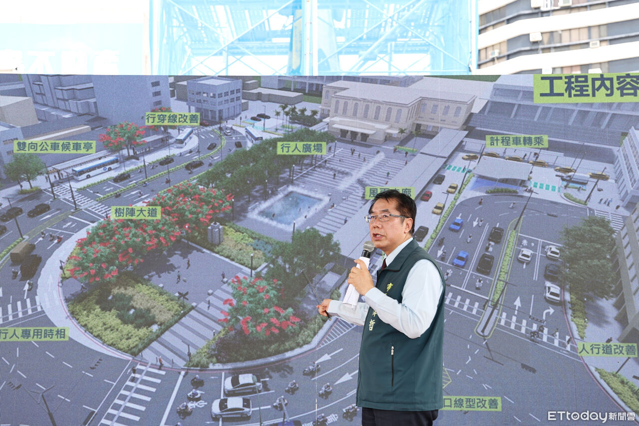 台南火車站前交通改善工程動土 總經費3.45億元、明年底完工 | ETtoday地方新聞 | ETtoday新聞雲