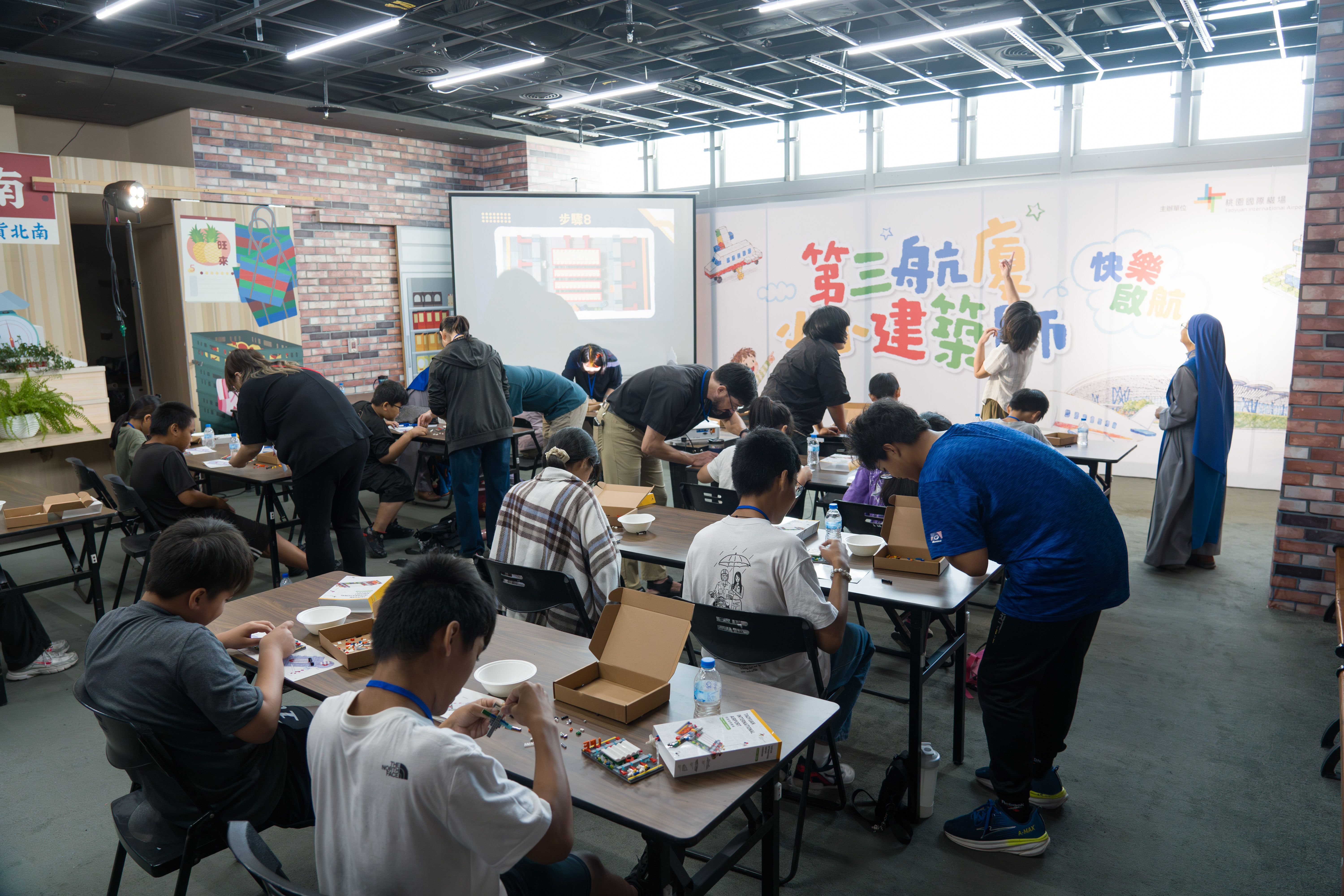 ▲▼ 桃園機場,教育,公益,積木,暑假,親子,航空,體驗。（圖／機場公司提供）