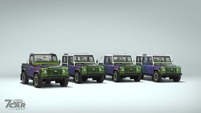 Land Rover「單一收藏家定制車款」公開!4輛車烤漆就花400小時