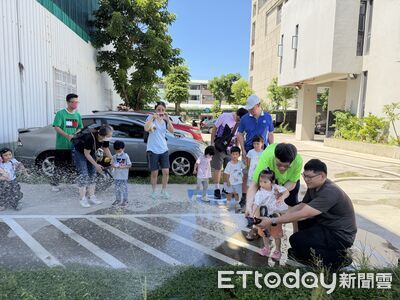 南消和緯消防分隊寓教於樂 親子同學防火防災知識