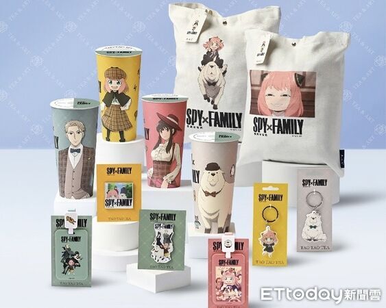 ▲先喝道找來人氣動畫《SPY&times;FAMILY 間諜家家酒》展開聯名企劃。（圖／先喝道提供）