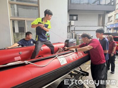 巴威外圍環流逼近！基隆消防局完成防颱整備　9分隊全面備戰