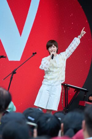 ▲▼蕭景鴻、魏嘉瑩熱力開唱         。（圖／相信音樂）