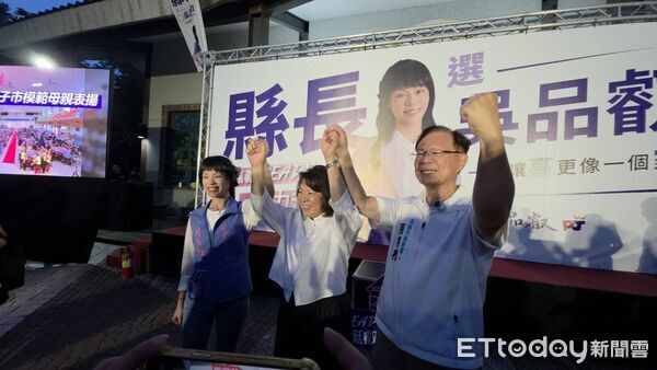 ▲▼   「五星市長」黃敏惠現身力挺！吳品叡拋六大政圖 宣布參選嘉義縣長   。（圖／記者翁伊森攝）