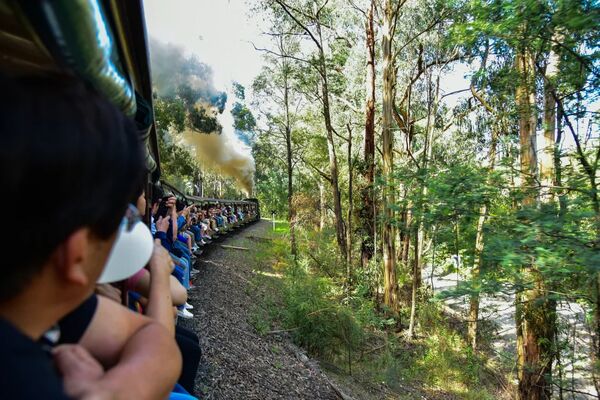 ▲▼普芬比利蒸汽火車。（圖／部落客Travel with Leo授權提供）